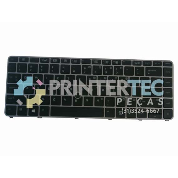 Teclado Para Laptop HP® Elitebook™ 745 840 848 G3 G4 Series Negro